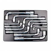 Набір ключів Г-подібних 12 одиниць в ложементі