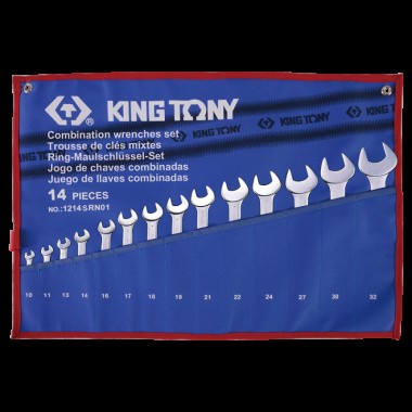 Набор ключей дюймовых 14шт 3/8"~1-1/4" (TETORON) Набор ключей дюймовых 14шт 3/8"~1-1/4" (TETORON)