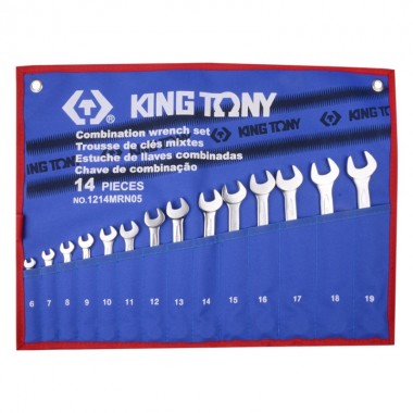 Набор ключей комби 14шт. (06-19мм) Набор ключей комби 14шт. (06-19мм)