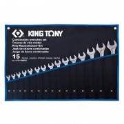 Набір ключів комбі 10-32 мм 15 одиниць KING TONY