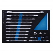 Набір комбінованих ключів 15 одиниць в ложементі