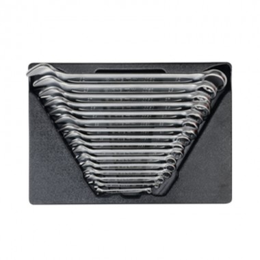 Набор ключей комбинированных , ложемент, 16 предметов