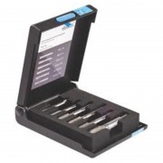 Набір мітчиків для мастильних ніпелів M6-М10, G1/8-G1/4, 6 предметів VOLKEL 47008