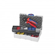 Набір кабельних накінечників з інструментом для обпресування гільз 97 53 04 KNIPEX , в пластмасовій коробці