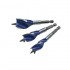 Набор свёрл по дереву Blue Groove 6X, 3шт.коротких : /16/20/25 мм, IRWIN