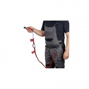 Трос з карабіном для страховки від падіння інструменту з висоти