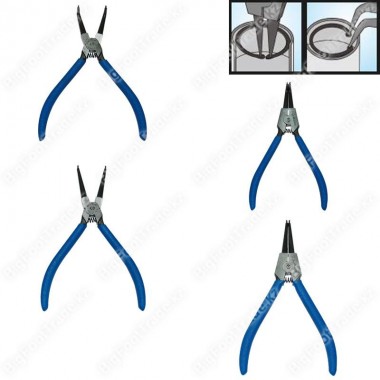 Набір знімачів стопорних кілець 4ін. Набір знімачів стопорних кілець 4ін.