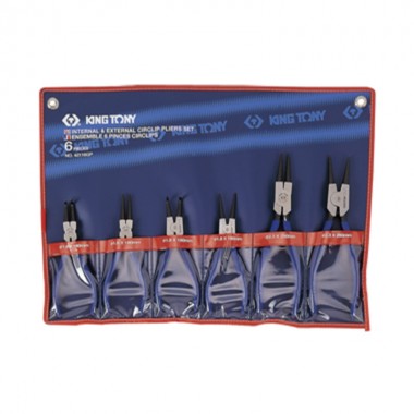 Набор съёмников стопорных колец 6пр. Набор съёмников стопорных колец 6пр.