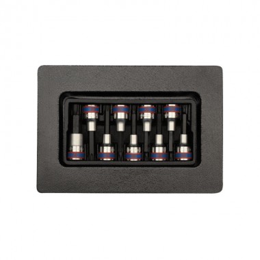 Набор торцевых головок 1/2" Т20-Т60. Набор торцевых головок 1/2" Т20-Т60.