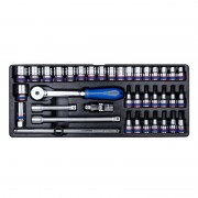 Набір торцевих головок 38 одиниць 1/2