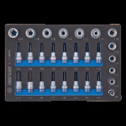 Набір торцевих насадок та головок 1/2