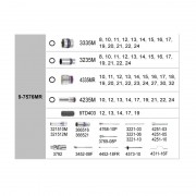 Набір головок з принаддям 76 одиниць