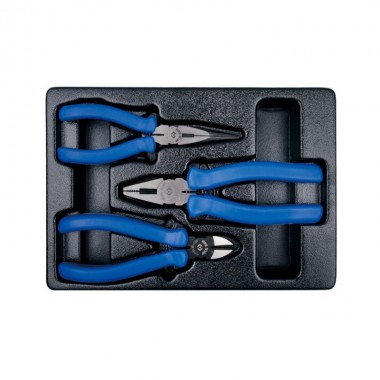 Набор шарнирно-губцевого инструмента 3 предмета (плоскобцы,бокорезы,тонкогубцы) Набор шарнирно-губцевого инструмента 3 предмета (плоскобцы,бокорезы,тонкогубцы)