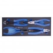 Набір плоскогубці та бокорізи 4 одиниць в ложементі