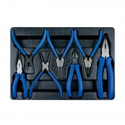 Комплект шарнірно-губцевого інструменту 7 одиниць в ложементі