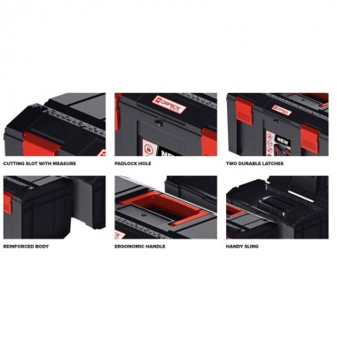 Набір ящиків QBRICK REGULAR R-BOX SET: 19+16 (495 x 294 x 280)