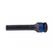 Насадка (бита) ударная торцевая 1/2", HEX, 10 мм, L = 100 мм