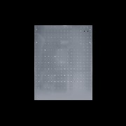 Панель перфорированная серая задняя угловая 800 x 25 x 1052