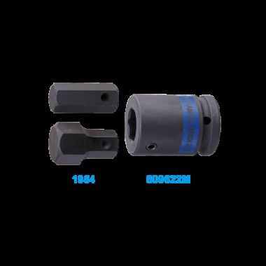 Перехідник ударний 3/4">22 мм, з гвинтовим фіксатором