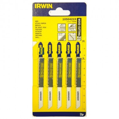 Пилка по дереву для электролобзика Т-хвостовик 5 шт (100/10/Т101B) Пилка по дереву для электролобзика Т-хвостовик 5 шт (100/10/Т101B)