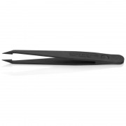 Пинцет для прецизионных работ пластик ESD, black 02