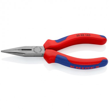 Плоскі круглогубці з ріжучими крайками KNIPEX 25 02 140