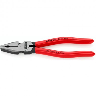 Плоскогубці комбіновані особливою потужністю 200мм KNIPEX 02 01 200