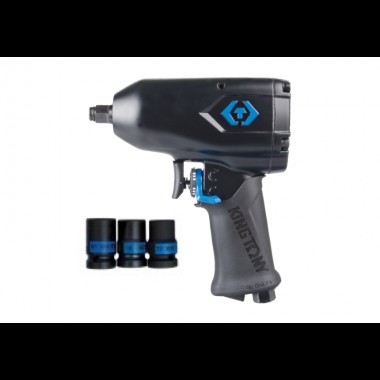 Пневматический гайковерт 1/2 881 Hм, в комплекте 3 торцевые головки (17,19,21)