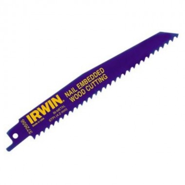 Полотно біметалеве для шабельних пилок 656R, 6"/150мм, 2шт., IRWIN