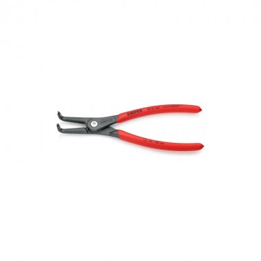 Прецизійні щипці для стопорних кілець фосфатовані, сірого кольору 210 мм Knipex 49 21 A31