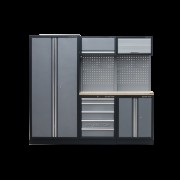 Рабочий модуль для хранения инструмента серый 2275 x 460 x 2000