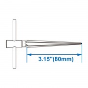 Клиновидна розворотка (кернер) 1/8