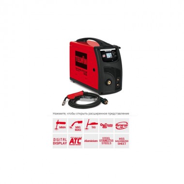 Сварочный полуавтомат Telwin TECHNOMIG 215 DUAL SYNERGIC 230V