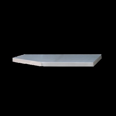 Стільниця з нержавіючої сталі 680 x 465 x 38