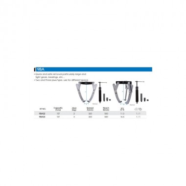 Съемник 2-х захватный 500мм 15тонн Съемник 2-х захватный 500мм 15тонн