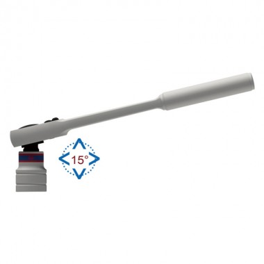 Тріскачка 1/2" 250мм 32 зуби (кут 15 градусів)