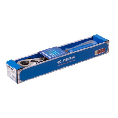 Тріскачка 1/2", 250 мм, 90 зубців, прапорцева з кнопкою. IP51.