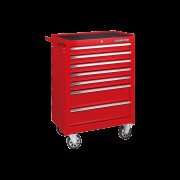 Візок на коліщатках для зберігання робочого інструменту 7 полиць