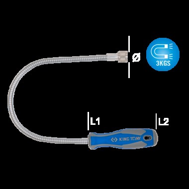 Удлинитель гибкий магнитный с усилием 3кг Удлинитель гибкий магнитный с усилием 3кг