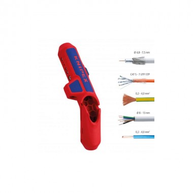 Универсальный инструмент для удаления оболочки Knipex, 16 95 01 SB Универсальный инструмент для удаления оболочки Knipex, 16 95 01 SB