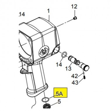 Уплотнительное кольцо седла клапана дросселя (О-ринг) для 33851-ХХХ
