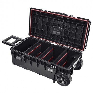 Ящик для інструментів на колесах QBRICK SYSTEM LONGER BASIC Розмір: 793 x 385 x 322 Ящик для інструментів на колесах QBRICK SYSTEM LONGER BASIC Розмір: 793 x 385 x 322