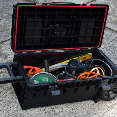 Ящик для інструментів на колесах QBRICK SYSTEM LONGER BASIC Розмір: 793 x 385 x 322 Ящик для інструментів на колесах QBRICK SYSTEM LONGER BASIC Розмір: 793 x 385 x 322