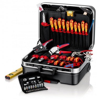 Чемодан для инструментов "BIG Basic Move" ElektroPlus 68 штук KNIPEX 00 21 06