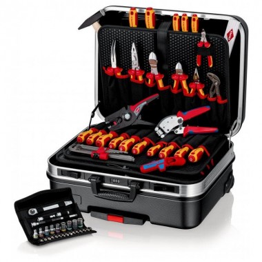 Чемодан для инструментов "BIG Basic Move" ElektroPlus 68 штук KNIPEX 00 21 06