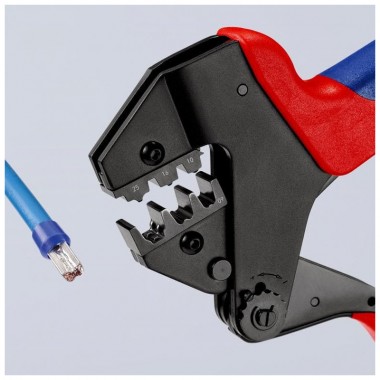 Инструмент для опрессовки системный KNIPEX 97 43 200 (для сменных матриц)