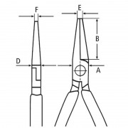 Кліщі захватні пластмасові KNIPEX 37 23 125