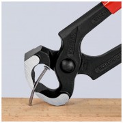 Кусачки-молоток (кліщі) для підковування коней, 25,5мм KNIPEX 55 00 300, фосфатовані