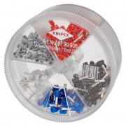 Набір ізольованих контактних гільз 97 99 906, коробка з прозорого пластику