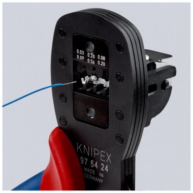 Обжимные клещи для миниатюрных штекеров KNIPEX 97 54 27